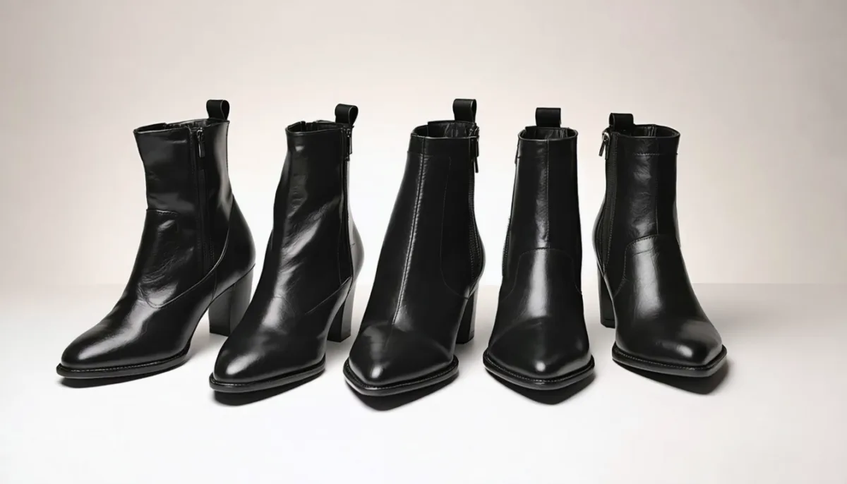découvrez notre guide ultime des bottines noires pour femmes en 2026 : modèles tendance en cuir, talon ou plat pour sublimer votre style avec élégance et confort.