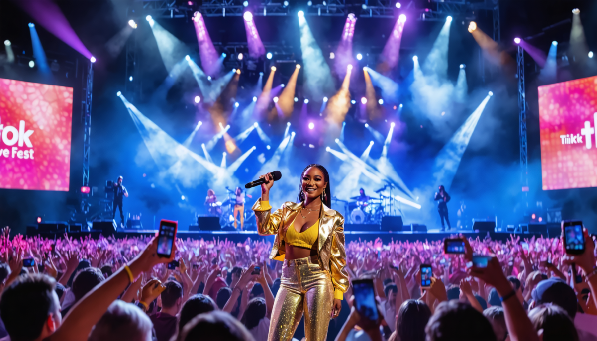 découvrez le global live fest de tiktok avec keke palmer en animatrice et demi lovato en tête d'affiche pour une soirée musicale inoubliable.