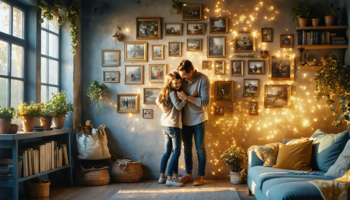 découvrez comment une famille a trouvé le secret de son bonheur en explorant les souvenirs et les histoires cachés dans les murs de leur maison.