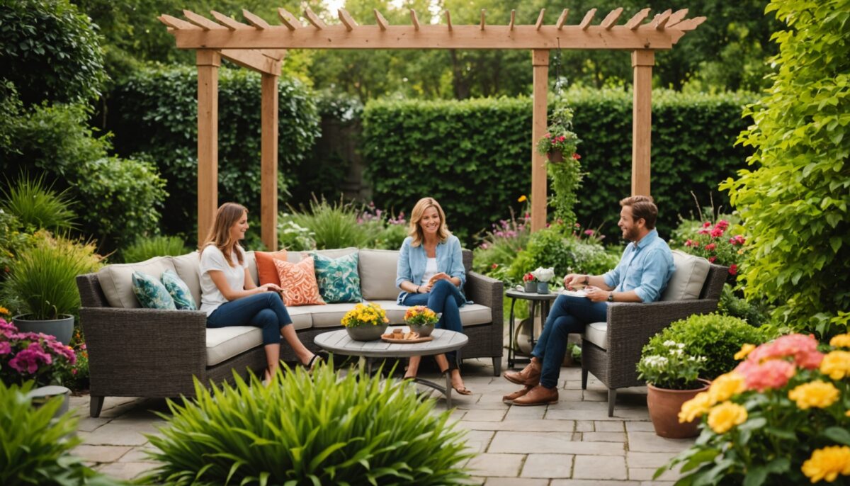 Transformer son jardin en un espace de vie convivial et chaleureux