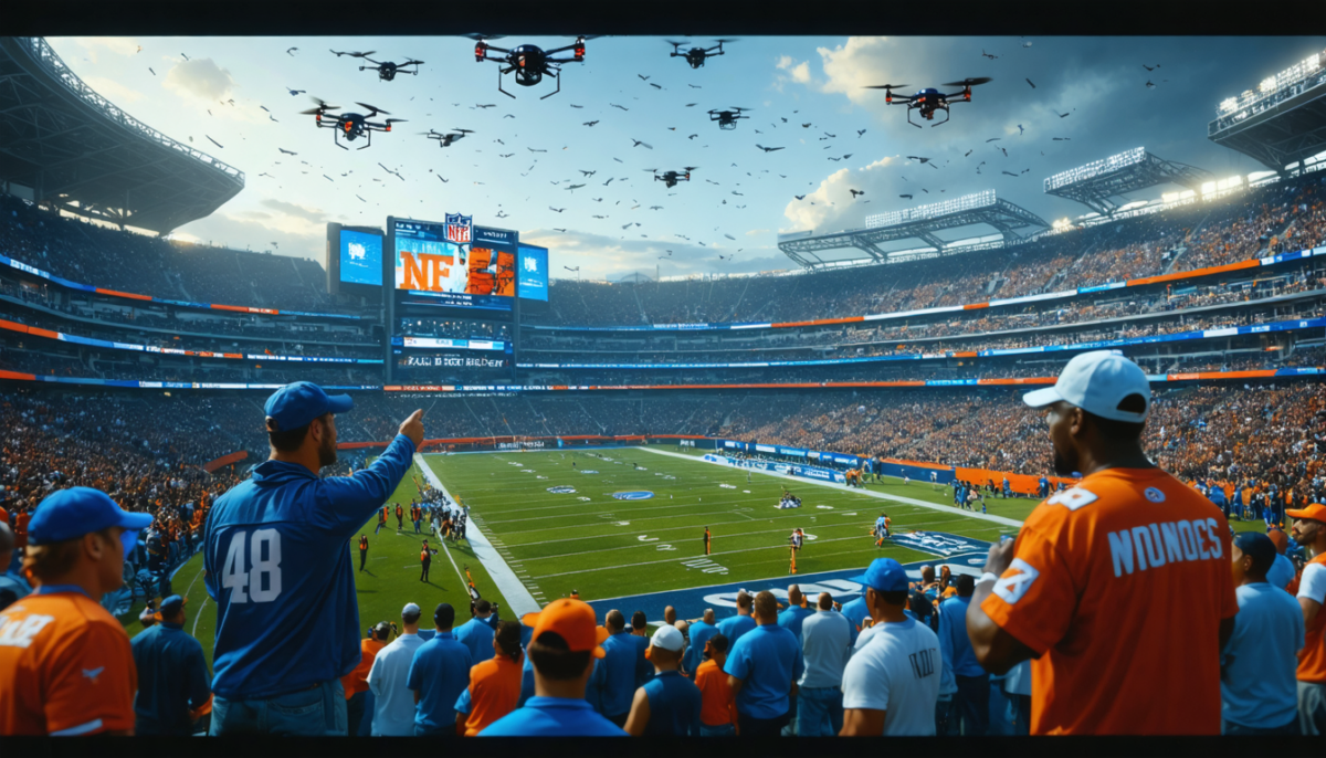 la nfl intensifie sa sollicitation auprès du congrès afin d'interdire l'utilisation de drones non autorisés dans les stades, garantissant ainsi la sécurité des événements sportifs.