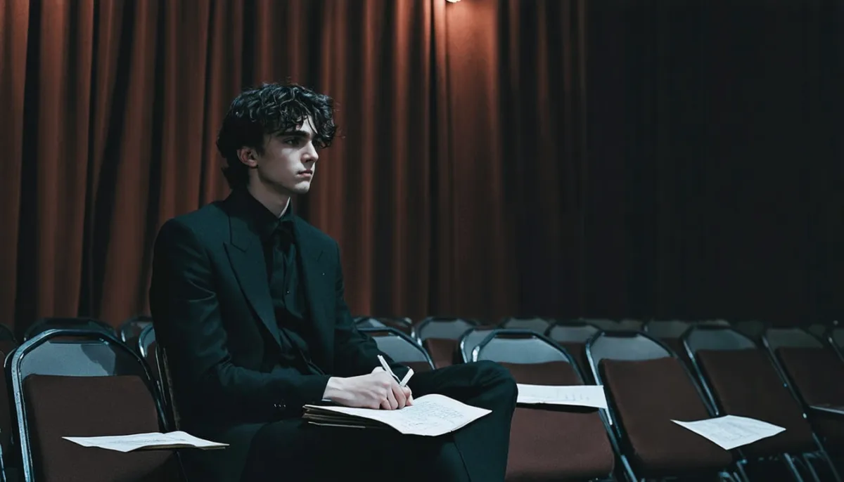 timothée chalamet révèle que rédiger des discours pour des prix qu'il n'a pas remportés lui a fait ressentir son statut d'acteur en marge, partageant une introspection sur sa carrière et ses défis.