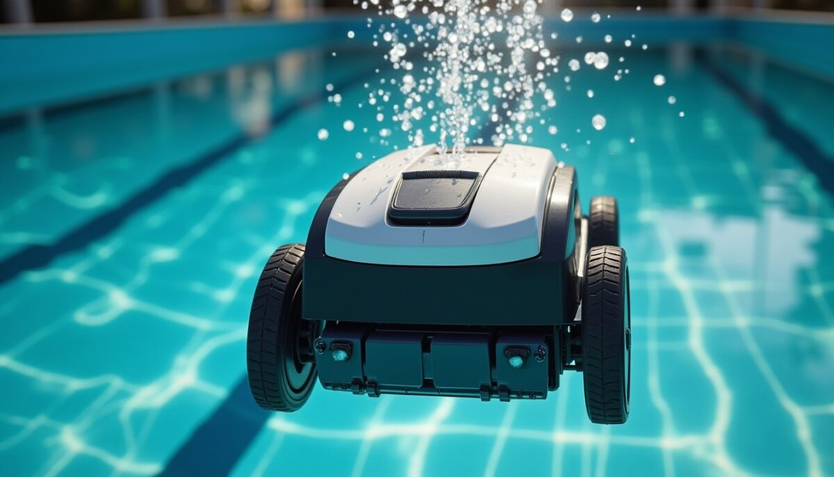 Robot de piscine sans fil : l'importance cruciale du nettoyage des parois et du fond