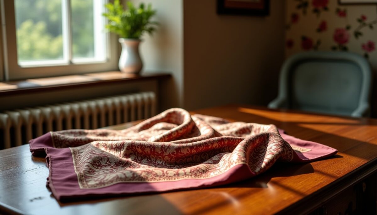 Les atouts d’une écharpe lyonnaise en soie et fibres naturelles : élégance, qualité et tradition