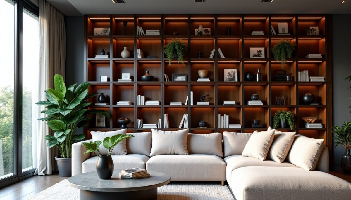 Découvrez ces 8 bibliothèques qui métamorphosent votre salon en un espace extraordinaire