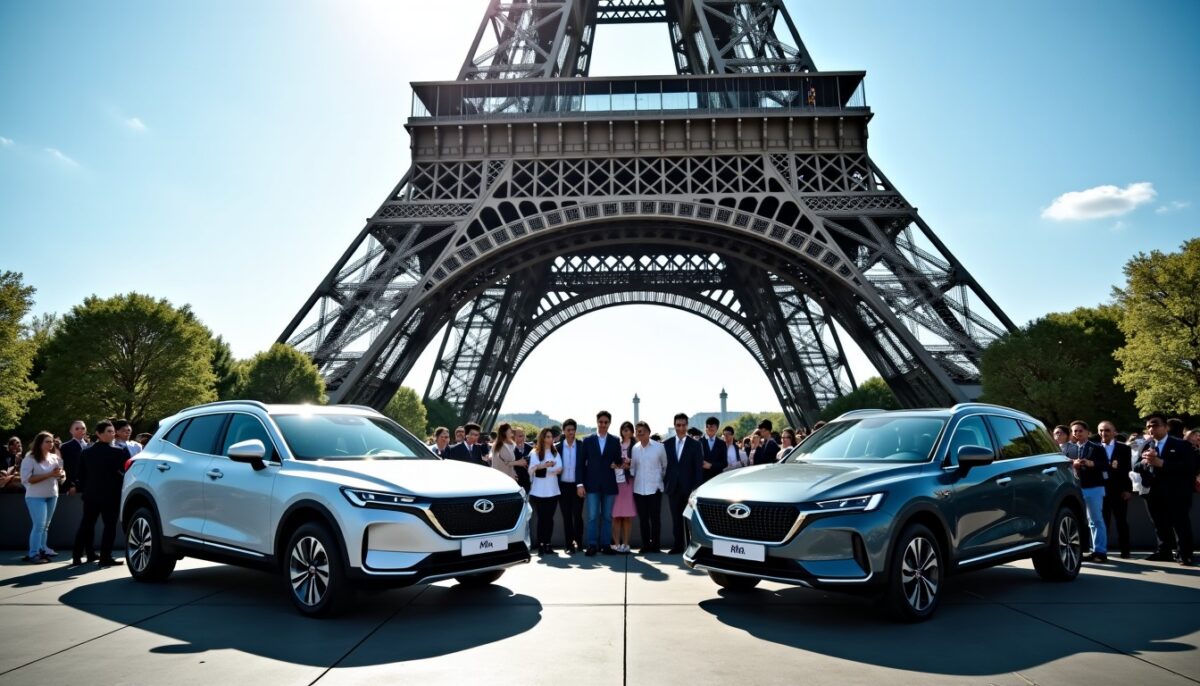 Retour en images sur le Village GEELY : un lancement événementiel emblématique au pied de la Tour Eiffel