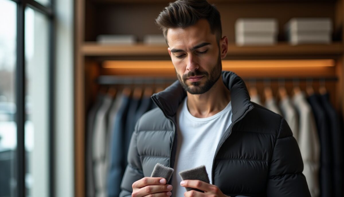 Duvet ou fibres synthétiques : quel garnissage choisir pour une doudoune homme ?